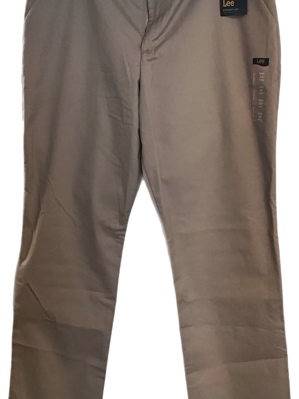 Lee Women's Straight Leg Chinos in Taupe